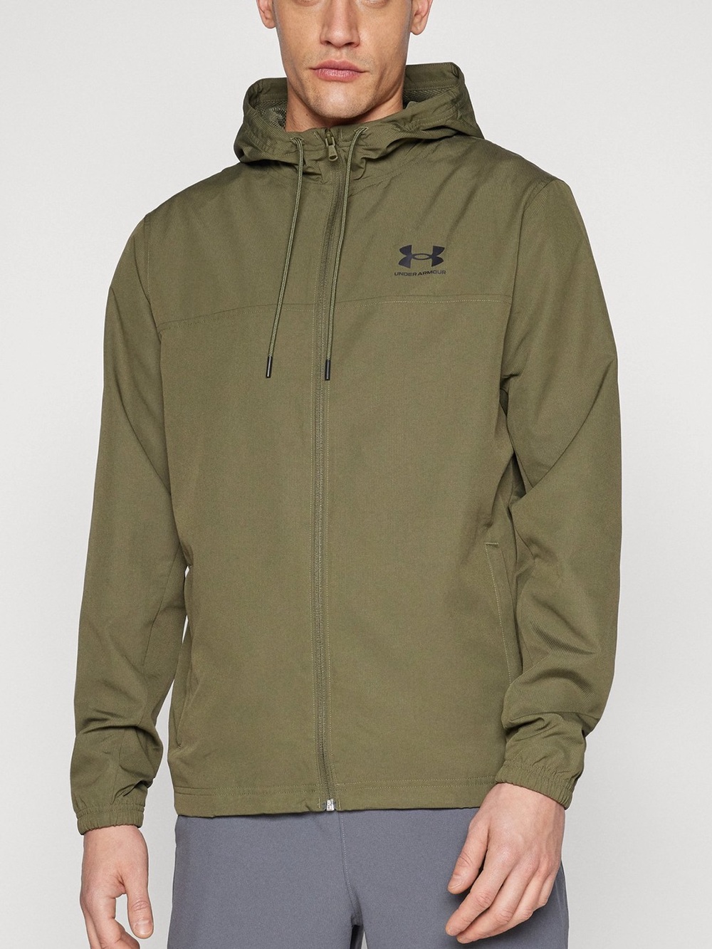 Under Armour RIVAL WOVEN - Windbreaker - marine green